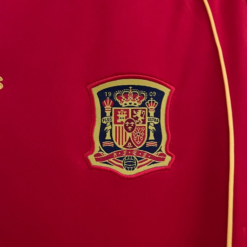 Maillot Rétro Espagne Domicile 2008 Supporter
