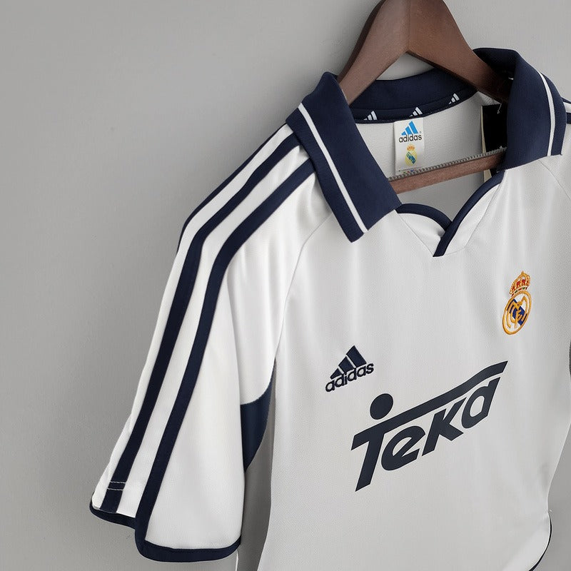 Real Madrid 2000/2001 Local - Versión Aficionado [Adulto]