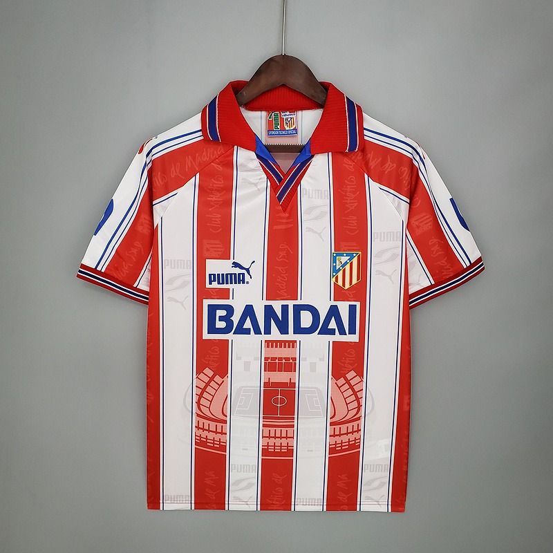 Atlético Madrid 1996/1997 Local - Versión Aficionado [Adulto]