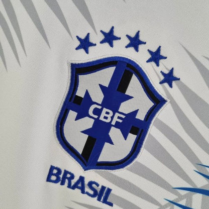 Brazil 2022 Classic White Soccer Jersey