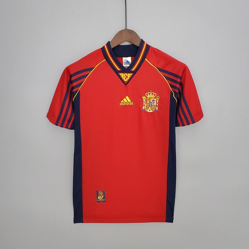 Maillot domicile fan Espagne rétro 1998