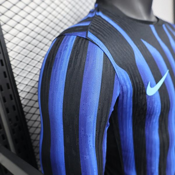 Inter Milan 2025/2026 Domicile Manches Longues - Version Joueur [Adulte]