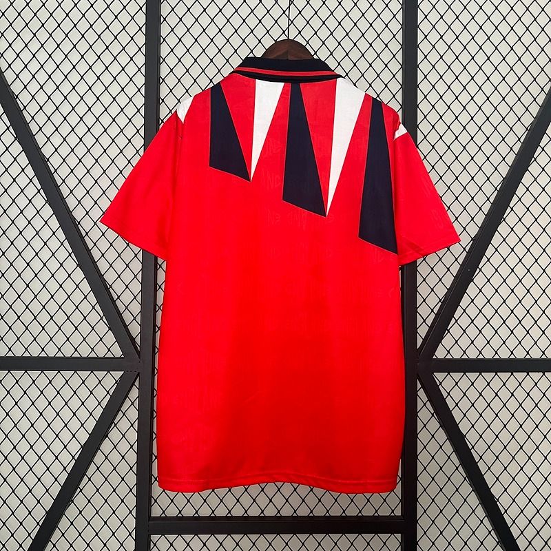 Retro Inglaterra 1992 Aficionado Visitante