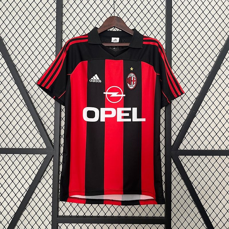 AC Milan 2000/2002 Local - Versión Fanático [Adulto]
