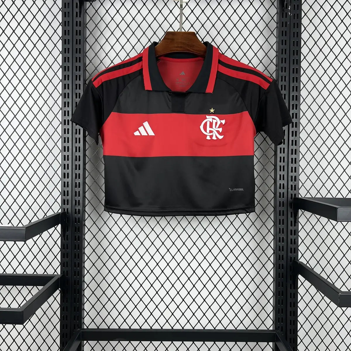 Flamengo 2026-2027 Crop Top Home Fan Jersey Women