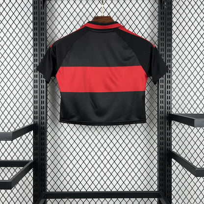 Flamengo 2026-2027 Crop Top Home Fan Jersey Women - Back View