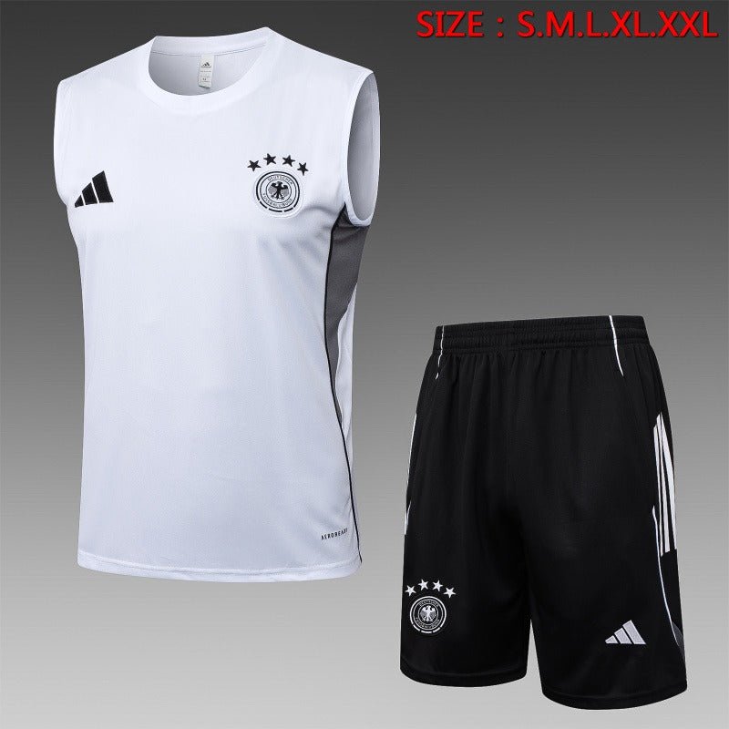 Conjunto de chaleco de entrenamiento de la Selección Nacional de Alemania 2025/2026 - Versión aficionado [Adulto]