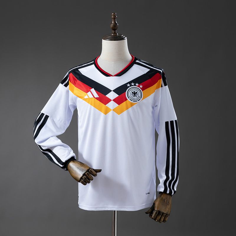 Germany National Team 2025/2026 Home Long Sleeve - Fan Version Adult