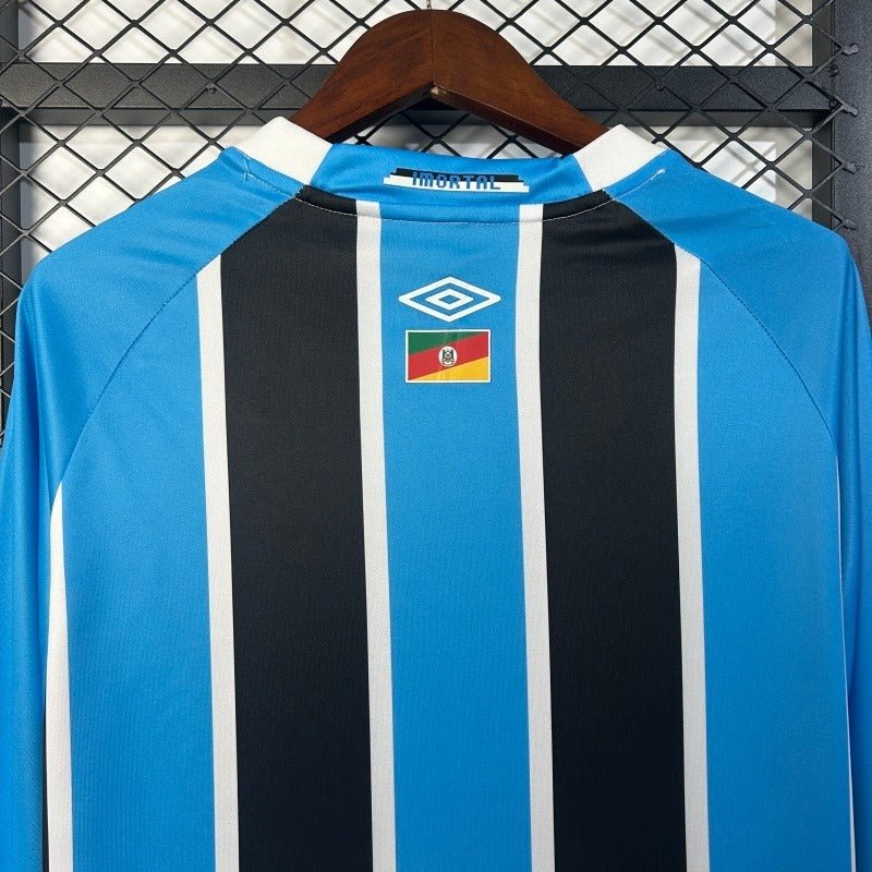 Maillot Domicile Manches Longues Grêmio FBPA 2025/2026 - Version Fan [Adulte]