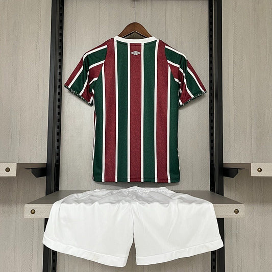 Kids Fluminense FC 2025/2026 Home - Fan Version Kit