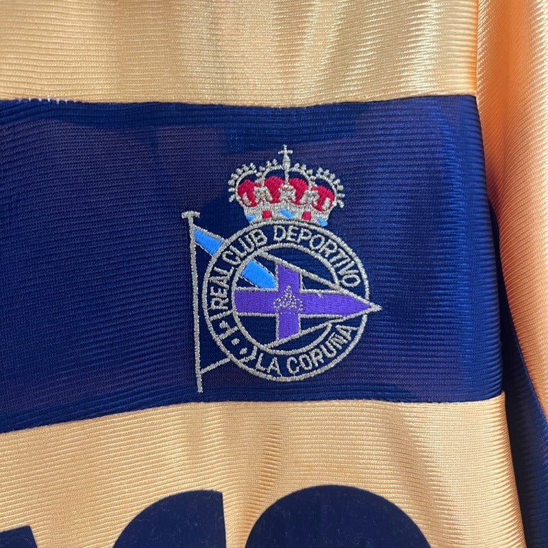Deportivo La Corogne 1999/2000 Deuxième Extérieur - Version Joueur [Adulte]