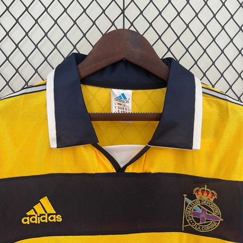 Deportivo La Corogne 1999/2000 Deuxième Extérieur - Version Joueur [Adulte]