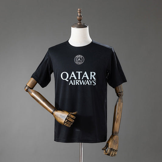 PSG 2025-2026 pre-training - Black Player Version Jersey