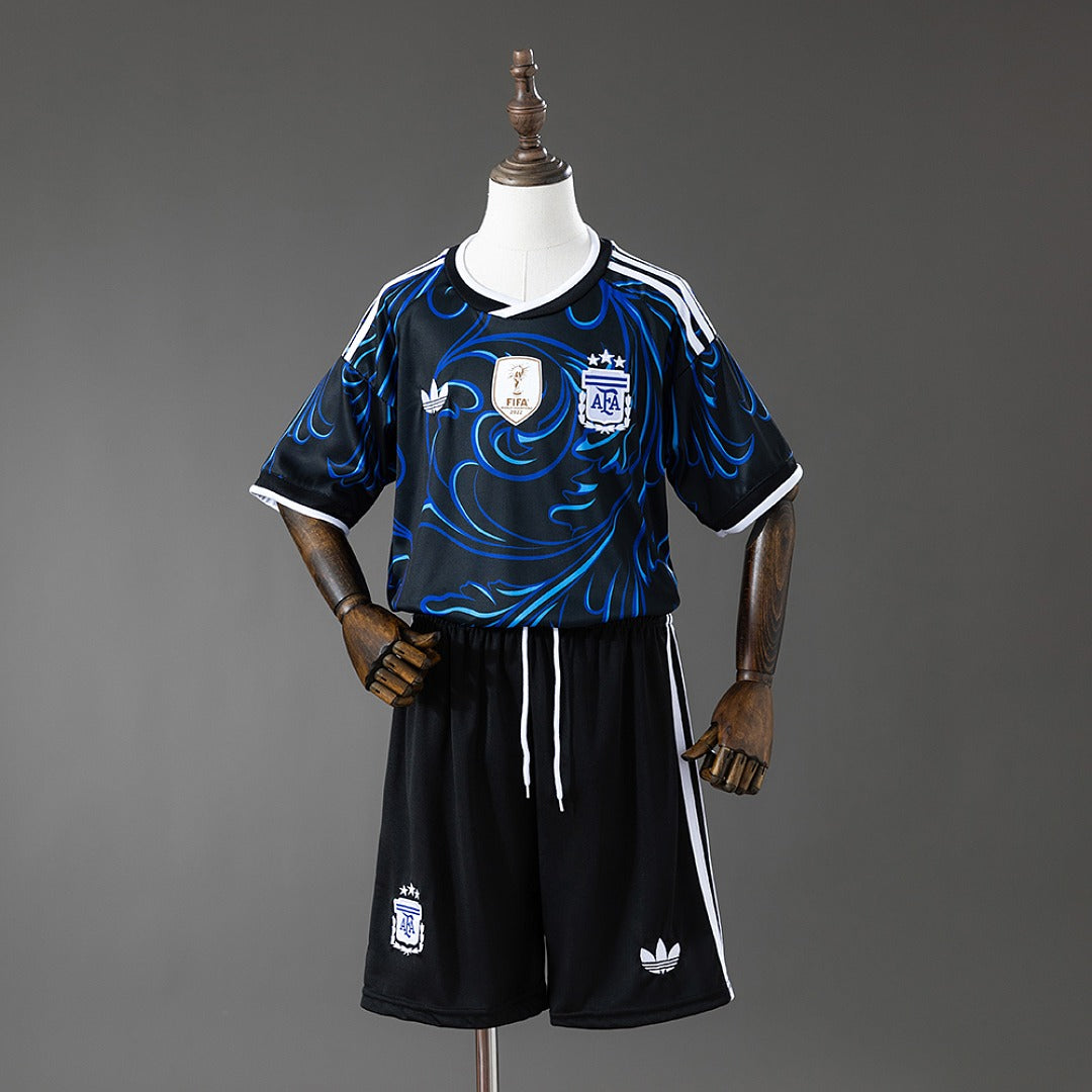 Kids Argentina 2026 Away Fan Kit