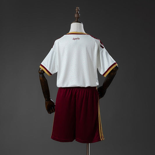 Kids Spain 2026 Away Fan Two Stars Kit