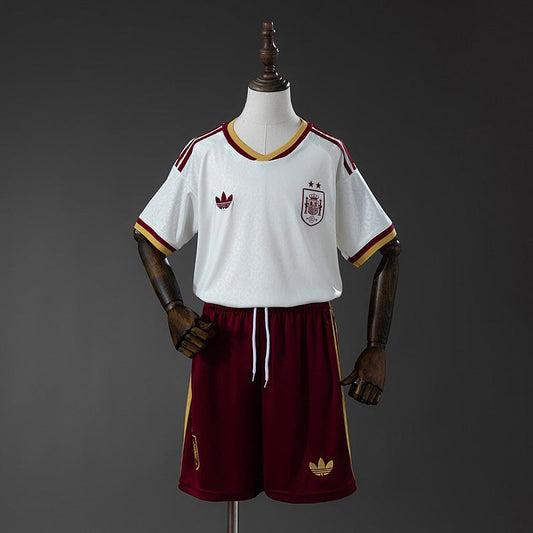 Kids Spain 2026 Away Fan Two Stars Kit