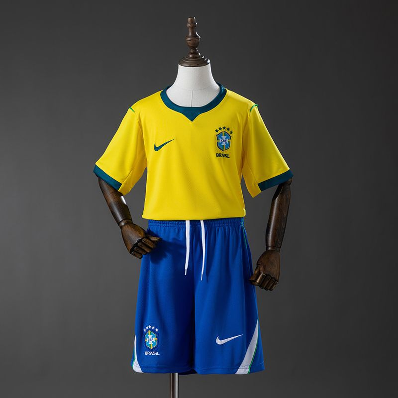 Selección Nacional de Brasil 2025/2026 Local - Versión Aficionado [Niños]