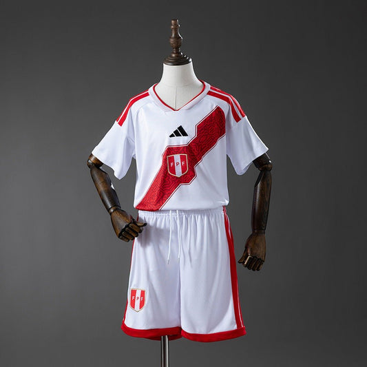 Kids Peru National Team 2025/2026 Home - Fan Version Kit