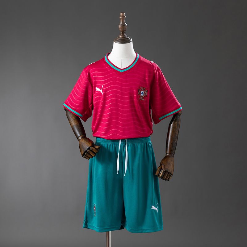 Équipe nationale du Portugal 2025/2026 Domicile - Version Fan [Enfants]