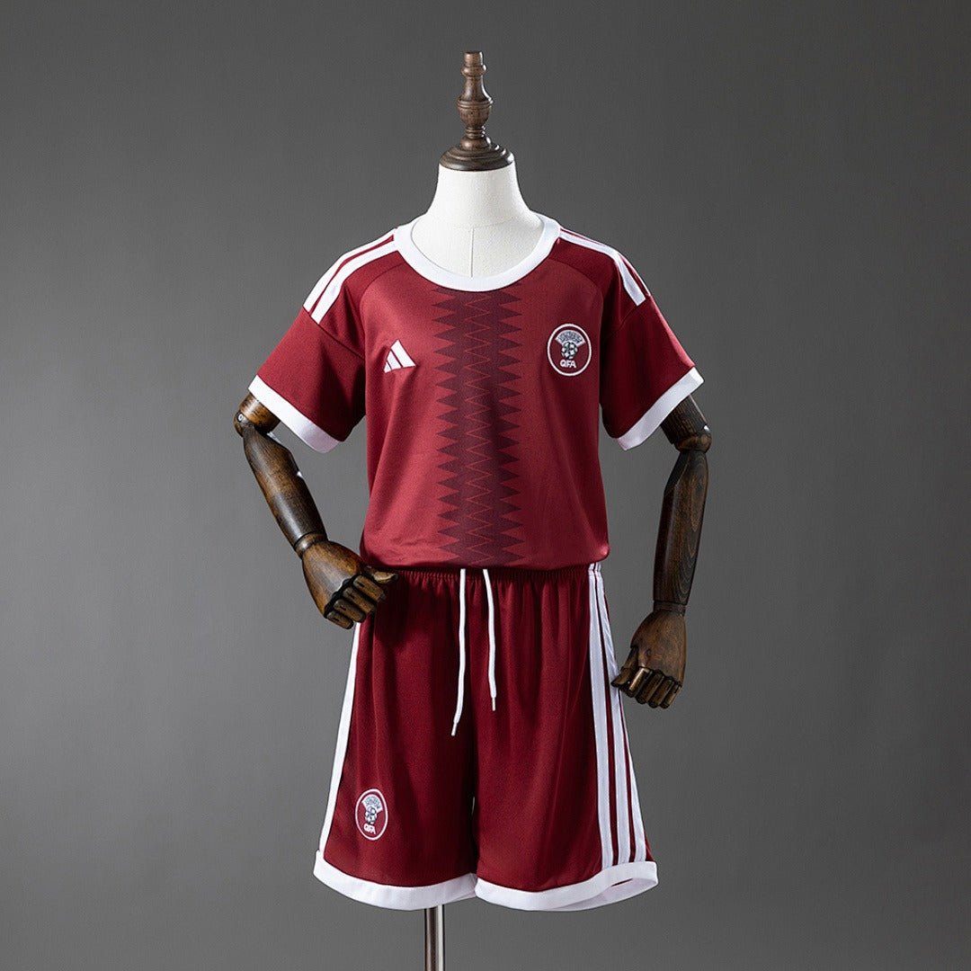 Qatar - Équipe Nationale 2025/2026 Domicile - Version Fan [Enfants]