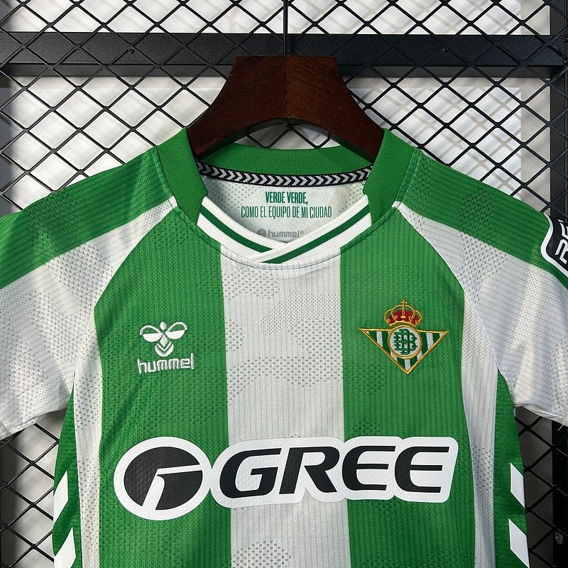 Real Betis 2025/2026 Local - Versión Aficionado Niños