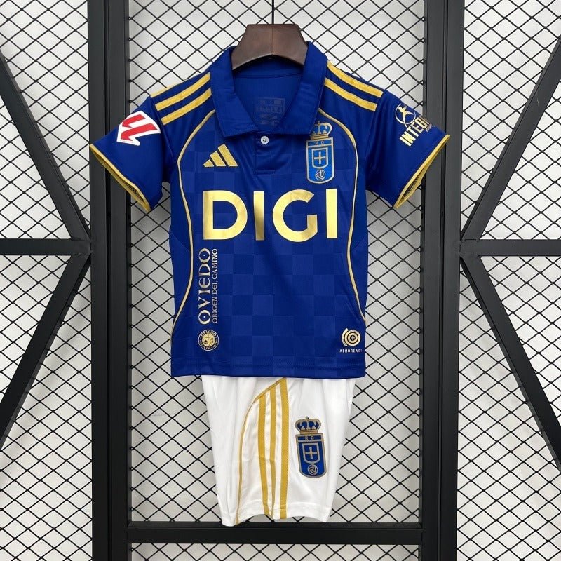 Real Oviedo 2025/2026 Home - Fan Version [Kids]