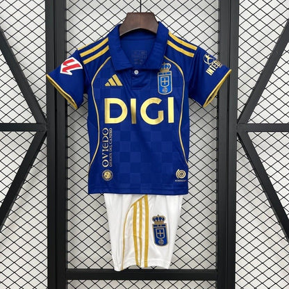 Real Oviedo 2025/2026 Home - Fan Version [Kids]