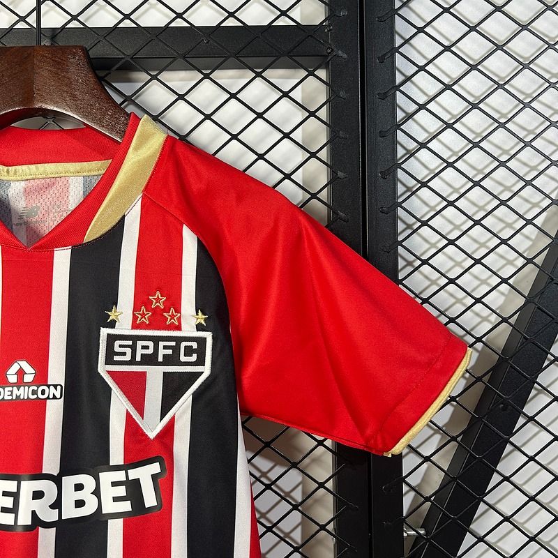 São Paulo FC 2025/2026 Extérieur - Version Fan [Enfant]
