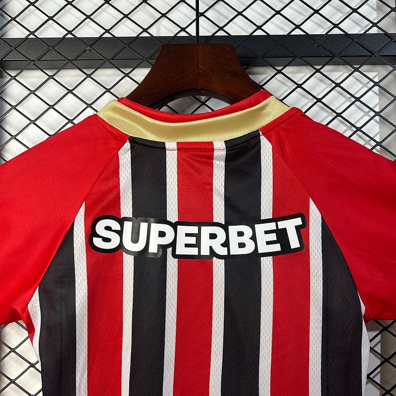 São Paulo FC 2025/2026 Extérieur - Version Fan [Enfant]