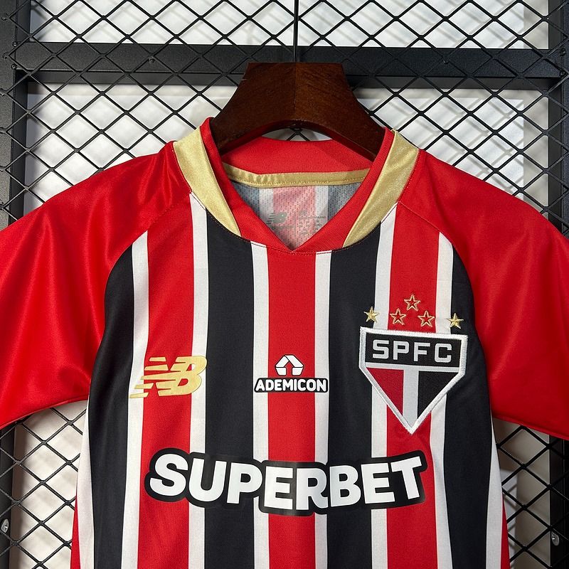 São Paulo FC 2025/2026 Extérieur - Version Fan [Enfant]