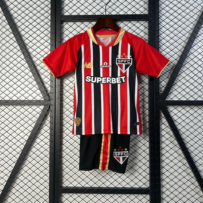 São Paulo FC 2025/2026 Extérieur - Version Fan [Enfant]