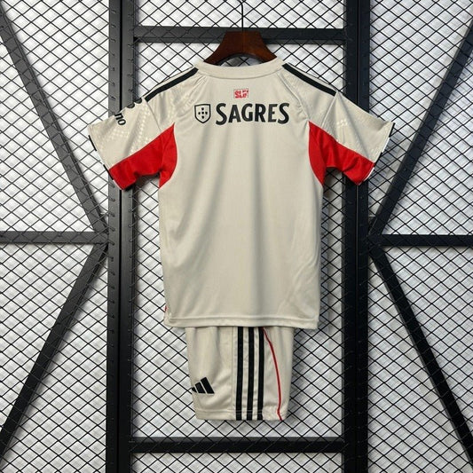 Kids SL Benfica 2025/2026 Away - Fan Version Kit
