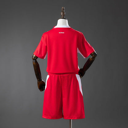 Switzerland National Team 2025/2026 Home - Fan Version Kids