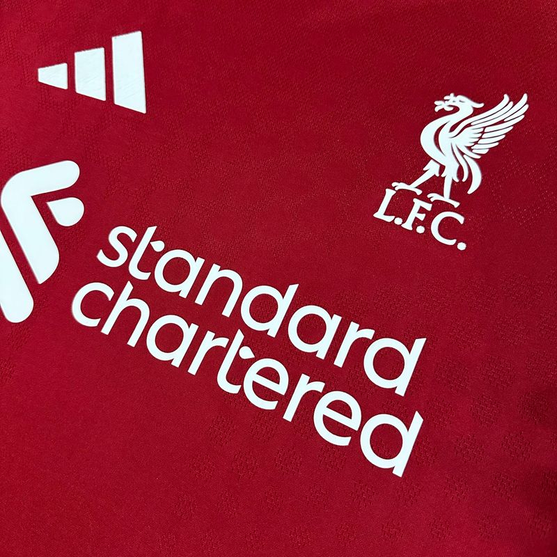Liverpool FC 2025/2026 Home Long Sleeve - Player Version [Adult]