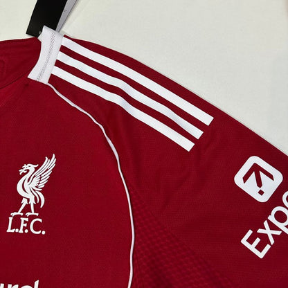 Liverpool FC 2025/2026 Home Long Sleeve - Player Version [Adult]