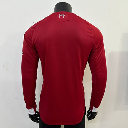 Liverpool FC 2025/2026 Home Long Sleeve - Player Version [Adult]