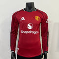 Manchester United FC 2025/2026 Home Long Sleeve - Player Version [Adult]