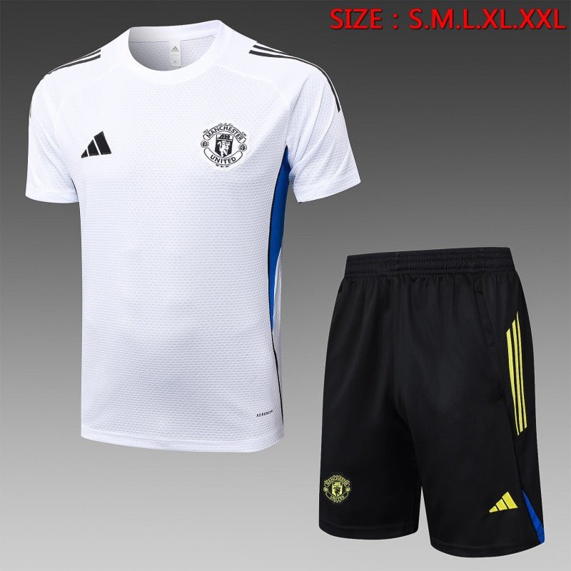 Manchester United 2025/2026 Short Sleeve Training Set - Fan Version [Adult]
