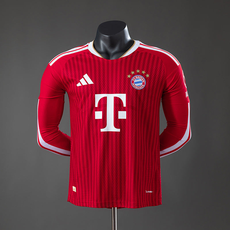 Bayern Munich 2026-2027 Home Player Long Sleeve