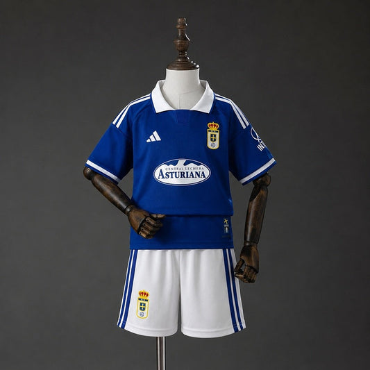 Kids Real Oviedo 2026-2027 Home Kit
