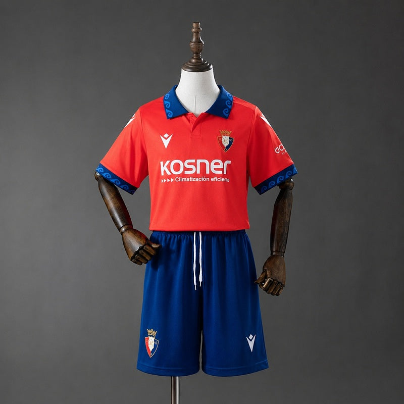 Kids CA Osasuna 2026-2027 Home Kit
