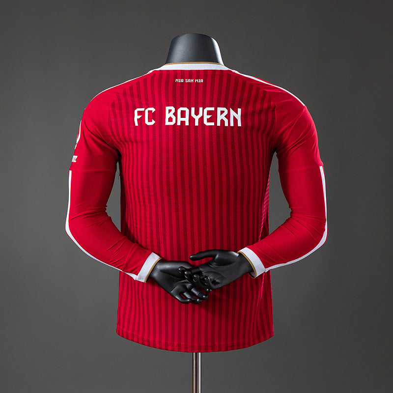 Bayern Munich 2026-2027 Home Player Long Sleeve