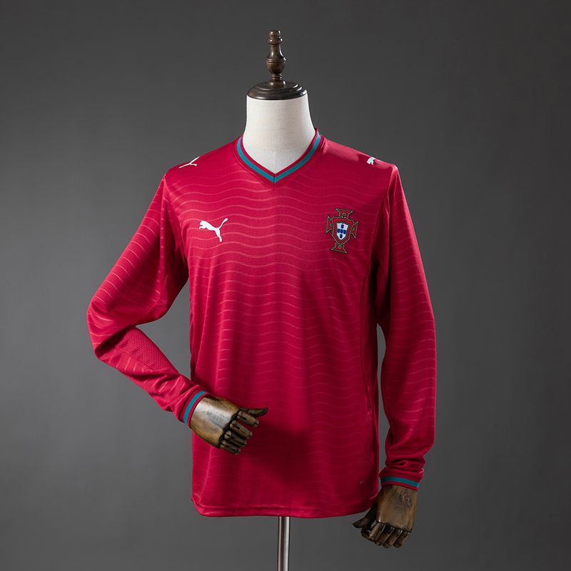 Maillot Domicile Portugal 2025/2026 Manches Longues - Version Fan [Adulte]