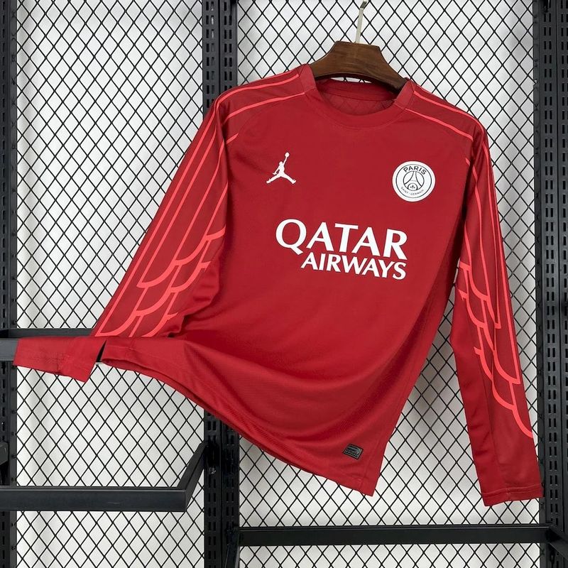 Maillot fan gardien de but à manches longues édition spéciale Paris Saint-Germain 2025-2026