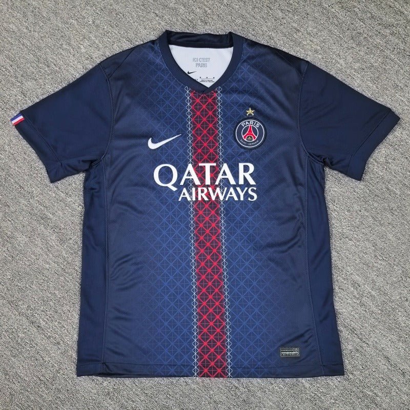 Camiseta de aficionado de local del Paris Saint-Germain 2025-2026