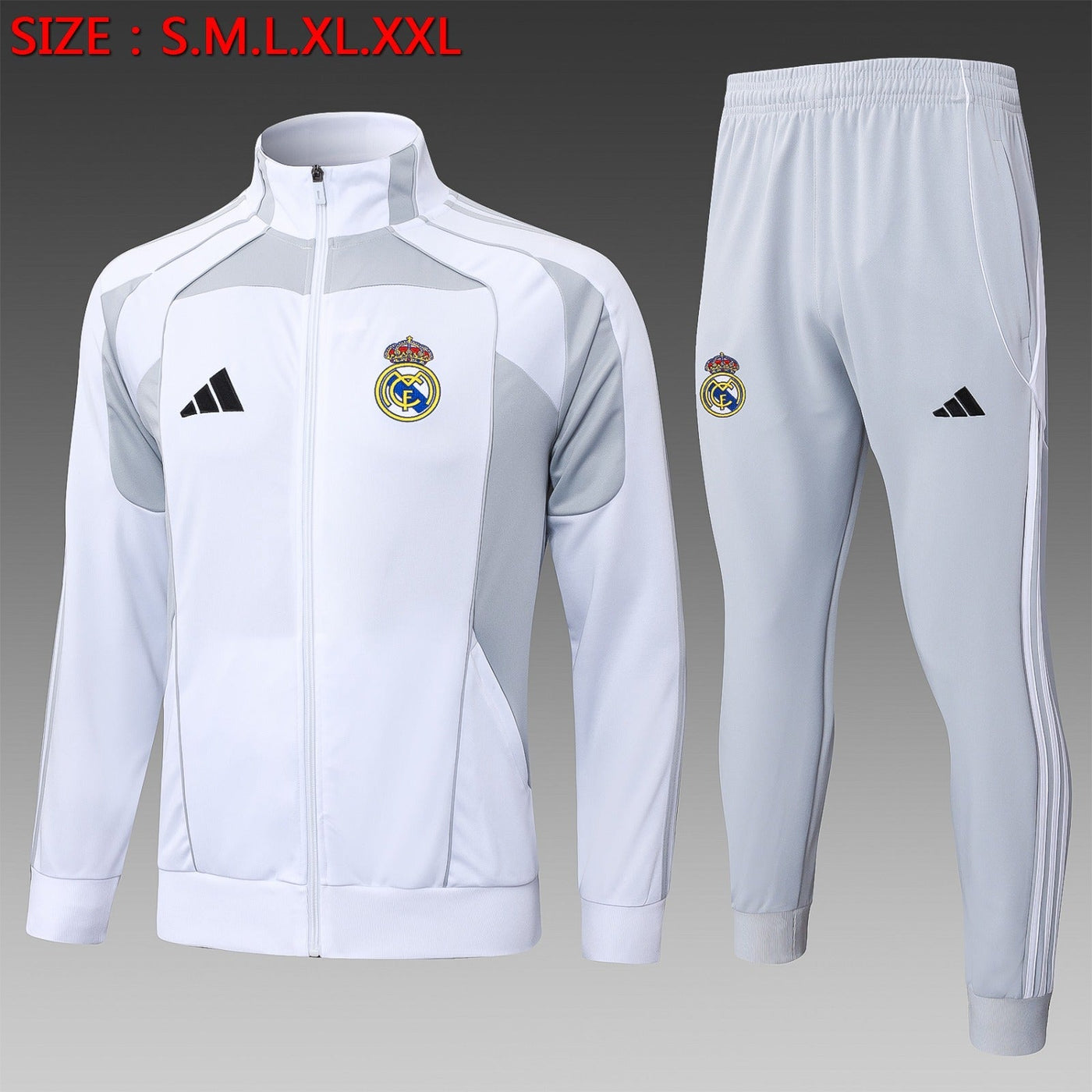 Real Madrid 2025/2026 Training Full-Zip Suit - Fan Version [Adult]