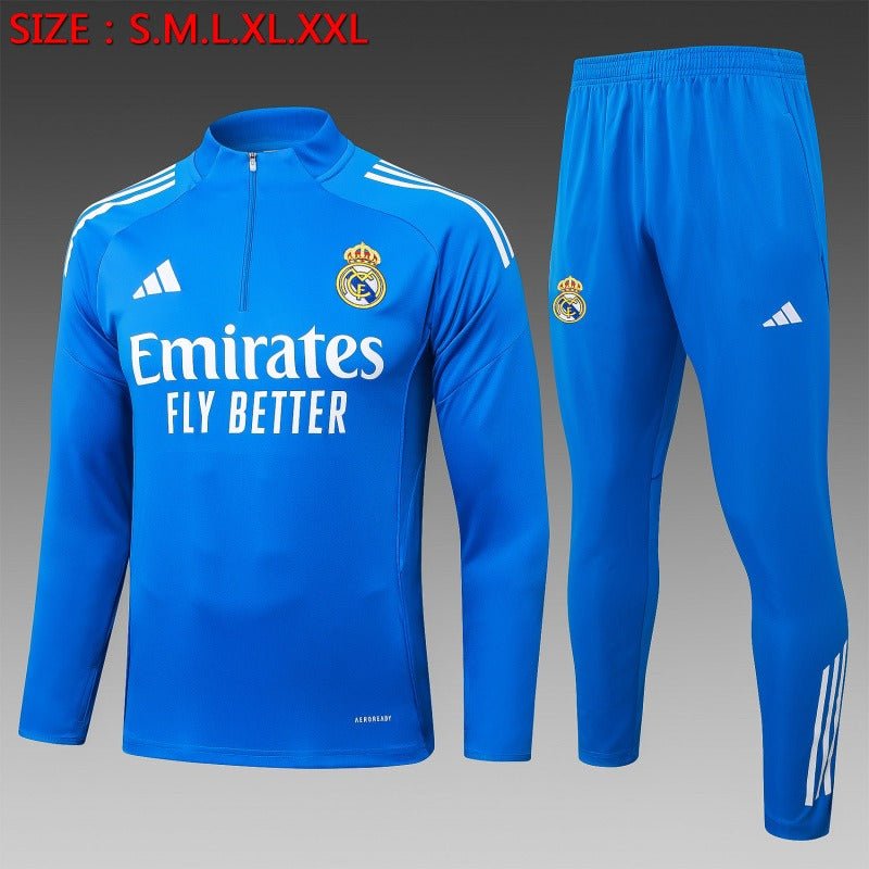 Real Madrid 2025/2026 Training Half-Zip Set 2 - Fan Version [Adult]