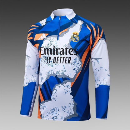 Real Madrid 2025/2026 Training Half-Zip Set 1 - Fan Version [Adult]
