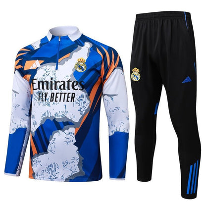 Real Madrid 2025/2026 Training Half-Zip Set 1 - Fan Version [Adult]