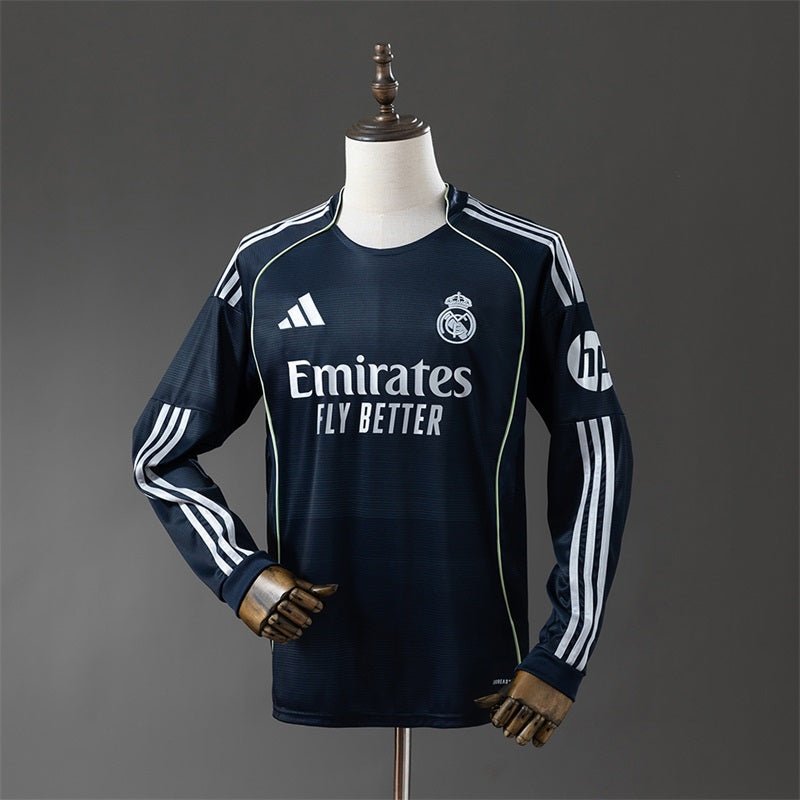 Real Madrid CF 2025/2026 Third Long Sleeve - Fan Version [Adult]